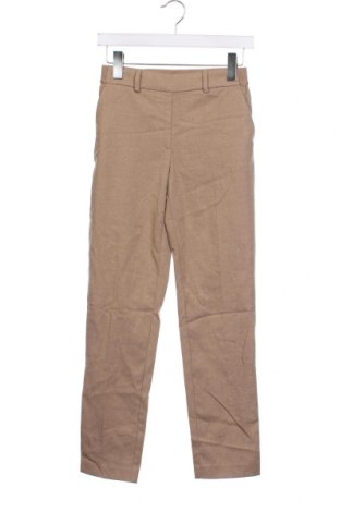 Дамски панталон H&M, Размер XS, Цвят Бежов, Цена 4,64 лв.