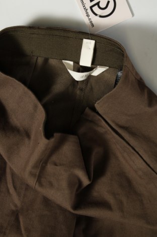 Дамски панталон H&M, Размер S, Цвят Зелен, Цена 13,05 лв.