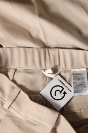 Дамски панталон H&M, Размер L, Цвят Бежов, Цена 29,00 лв.