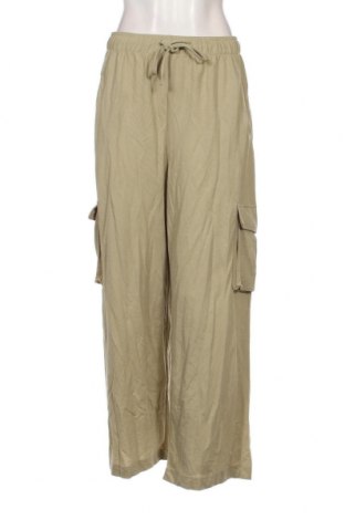 Дамски панталон H&M, Размер L, Цвят Зелен, Цена 29,00 лв.