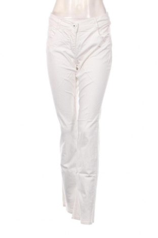 Дамски панталон H&M, Размер L, Цвят Бял, Цена 17,40 лв.