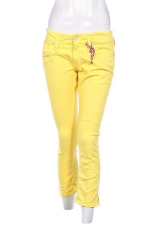 Pantaloni de femei Hilfiger Denim, Mărime L, Culoare Galben, Preț 126,32 Lei