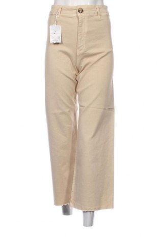 Дамски панталон Jennyfer, Размер S, Цвят Бежов, Цена 28,52 лв.