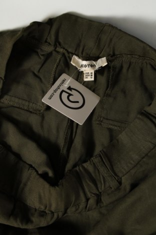Дамски панталон Koton, Размер M, Цвят Зелен, Цена 30,18 лв.