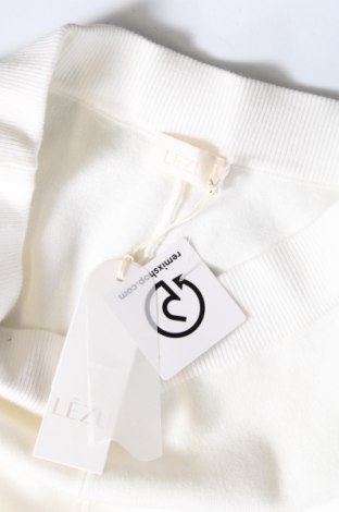 Γυναικείο παντελόνι LEZU, Μέγεθος L, Χρώμα Λευκό, Τιμή 80,41 €
