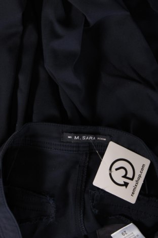 Pantaloni de femei M.Sara, Mărime M, Culoare Albastru, Preț 44,89 Lei