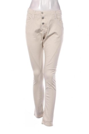 Γυναικείο παντελόνι Made In Italy, Μέγεθος M, Χρώμα  Μπέζ, Τιμή 8,07 €