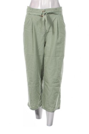 Дамски панталон Mango, Размер M, Цвят Зелен, Цена 20,40 лв.