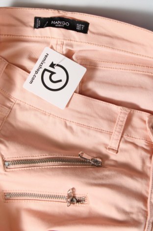 Дамски панталон Mango, Размер M, Цвят Розов, Цена 28,96 лв.