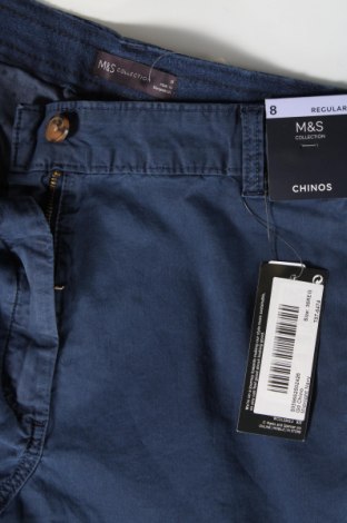 Damskie spodnie Marks & Spencer, Rozmiar S, Kolor Niebieski, Cena 165,26 zł