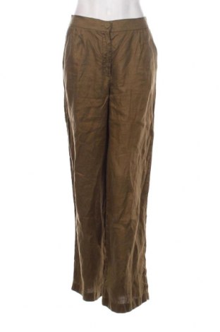 Дамски панталон Massimo Dutti, Размер S, Цвят Зелен, Цена 68,02 лв.