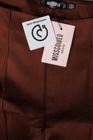 Дамски панталон Missguided, Размер M, Цвят Кафяв, Цена 23,46 лв.