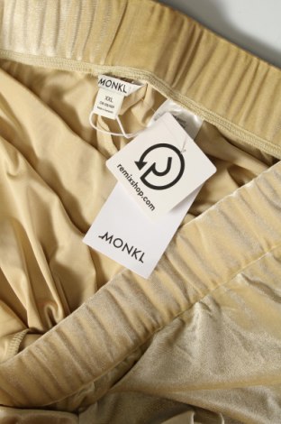 Pantaloni de femei Monki, Mărime XXL, Culoare Bej, Preț 73,68 Lei
