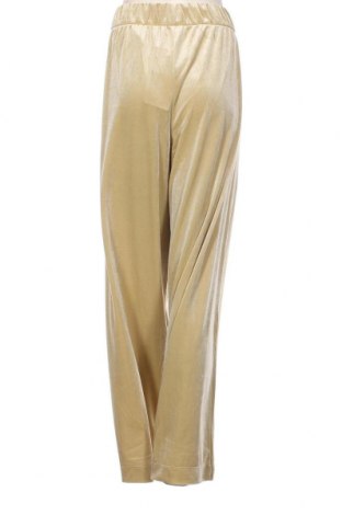 Pantaloni de femei Monki, Mărime L, Culoare Bej, Preț 184,21 Lei