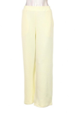 Γυναικείο παντελόνι Monki, Μέγεθος L, Χρώμα Κίτρινο, Τιμή 12,99 €