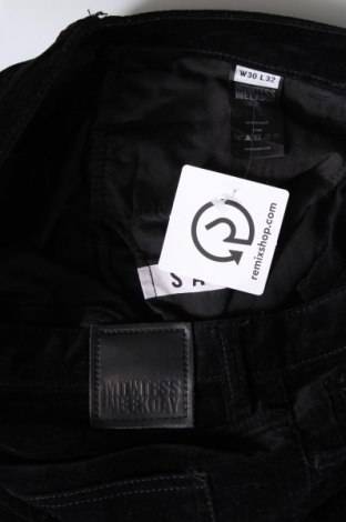 Дамски панталон Mtwtfss Weekday, Размер L, Цвят Черен, Цена 8,36 лв.