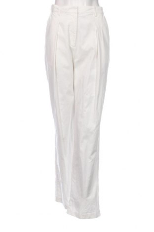 Pantaloni de femei NA-KD, Mărime S, Culoare Alb, Preț 305,92 Lei