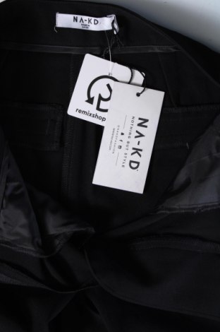 Pantaloni de femei NA-KD, Mărime XS, Culoare Negru, Preț 45,89 Lei