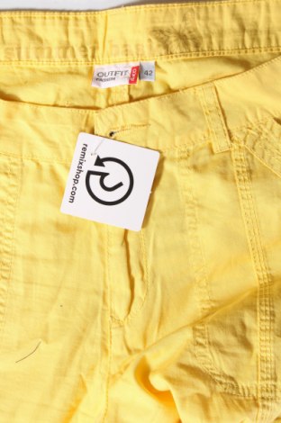 Γυναικείο παντελόνι Nkd, Μέγεθος L, Χρώμα Κίτρινο, Τιμή 7,50 €