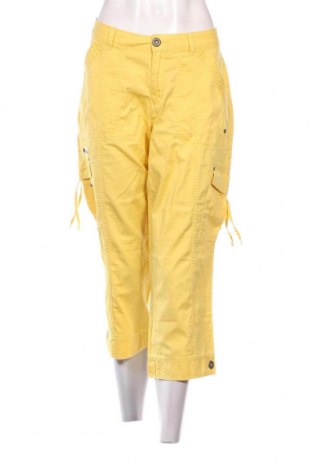 Pantaloni de femei Nkd, Mărime L, Culoare Galben, Preț 35,91 Lei