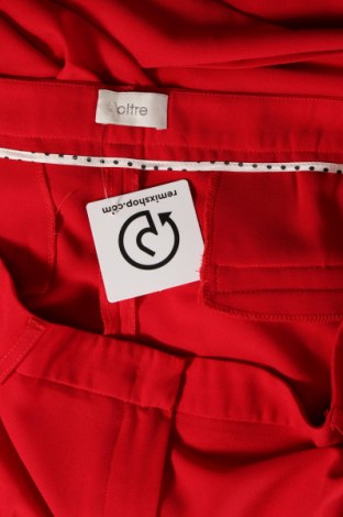 Γυναικείο παντελόνι Oltre, Μέγεθος XL, Χρώμα Κόκκινο, Τιμή 25,55 €