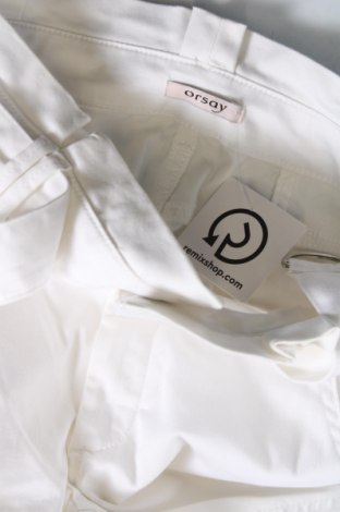 Dámské kalhoty  Orsay, Velikost XS, Barva Bílá, Cena  165,00 Kč