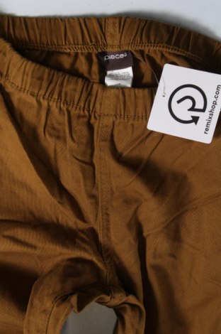 Pantaloni de femei Pieces, Mărime S, Culoare Maro, Preț 39,90 Lei