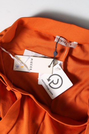 Γυναικείο παντελόνι Pieces, Μέγεθος XL, Χρώμα Καφέ, Τιμή 14,80 €