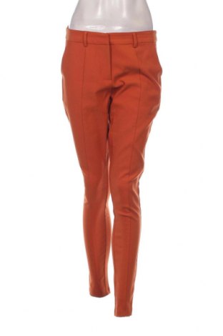 Дамски панталон Pieces, Размер M, Цвят Оранжев, Цена 10,80 лв.
