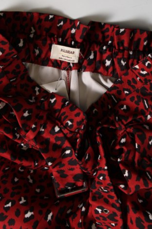 Pantaloni de femei Pull&Bear, Mărime XL, Culoare Roșu, Preț 37,73 Lei