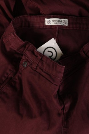 Dámské kalhoty  Pull&Bear, Velikost S, Barva Červená, Cena  187,00 Kč
