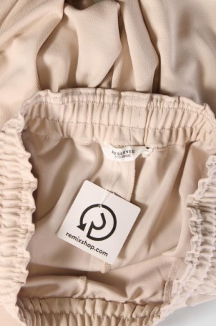 Pantaloni de femei Reserved, Mărime M, Culoare Bej, Preț 40,31 Lei