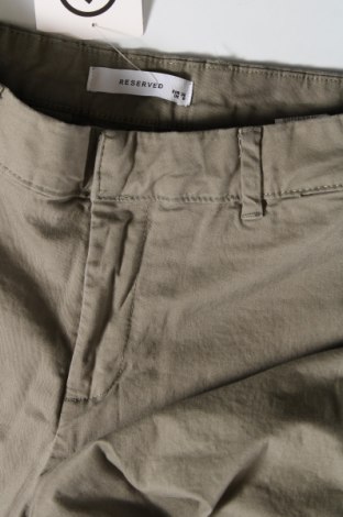 Dámske nohavice Reserved, Veľkosť S, Farba Zelená, Cena  5,19 €