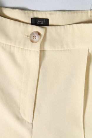 Дамски панталон River Island, Размер XS, Цвят Жълт, Цена 41,16 лв.
