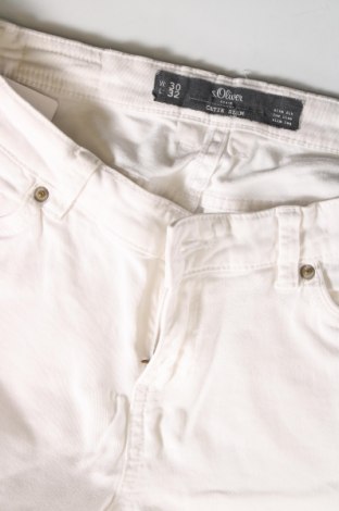 Pantaloni de femei S.Oliver, Mărime M, Culoare Alb, Preț 56,55 Lei