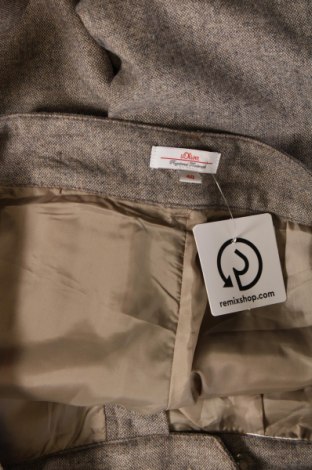 Дамски панталон S.Oliver, Размер L, Цвят Сив, Цена 8,61 лв.