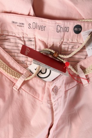Γυναικείο παντελόνι S.Oliver, Μέγεθος L, Χρώμα Ρόζ , Τιμή 19,83 €