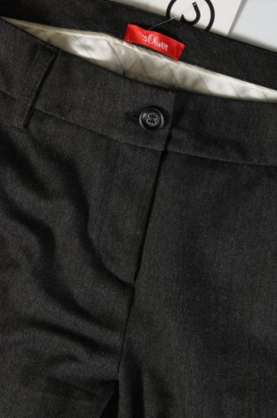 Дамски панталон S.Oliver, Размер M, Цвят Сив, Цена 22,23 лв.