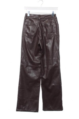 Дамски панталон SHEIN, Размер XS, Цвят Кафяв, Цена 13,12 лв.