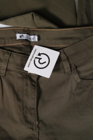 Дамски панталон Silver, Размер S, Цвят Зелен, Цена 67,06 лв.