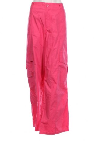 Дамски панталон Sinsay, Размер XXL, Цвят Розов, Цена 29,33 лв.