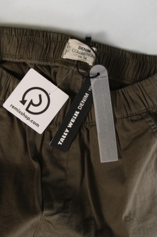 Дамски панталон Tally Weijl, Размер XS, Цвят Зелен, Цена 12,42 лв.