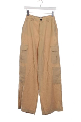 Дамски панталон Tally Weijl, Размер XS, Цвят Бежов, Цена 11,50 лв.