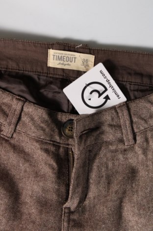 Γυναικείο παντελόνι Timeout, Μέγεθος S, Χρώμα Καφέ, Τιμή 3,80 €
