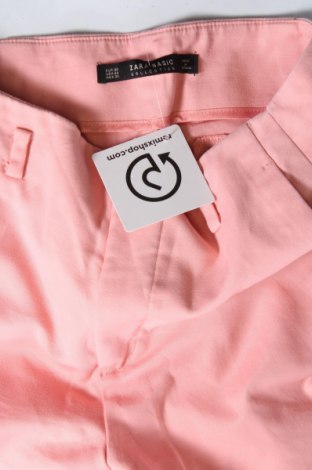 Dámske nohavice Zara, Veľkosť S, Farba Ružová, Cena  5,81 €