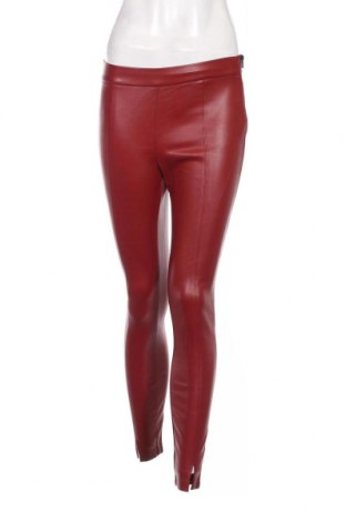 Дамски панталон Zara, Размер S, Цвят Червен, Цена 27,37 лв.