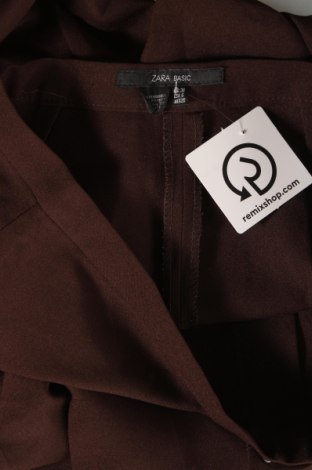 Дамски панталон Zara, Размер M, Цвят Кафяв, Цена 5,94 лв.