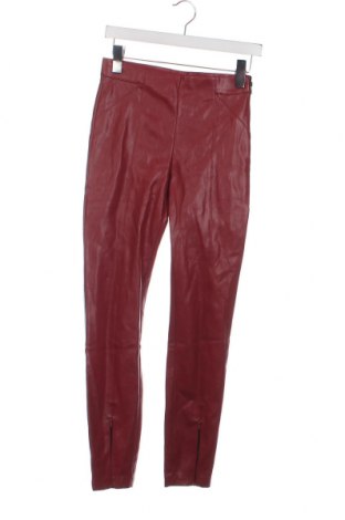 Дамски панталон Zara, Размер S, Цвят Червен, Цена 6,48 лв.
