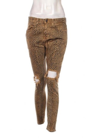 Дамски панталон Zara, Размер M, Цвят Жълт, Цена 4,59 лв.