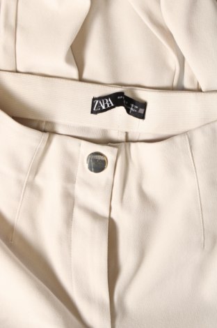 Dámské kalhoty  Zara, Velikost S, Barva Béžová, Cena  208,00 Kč